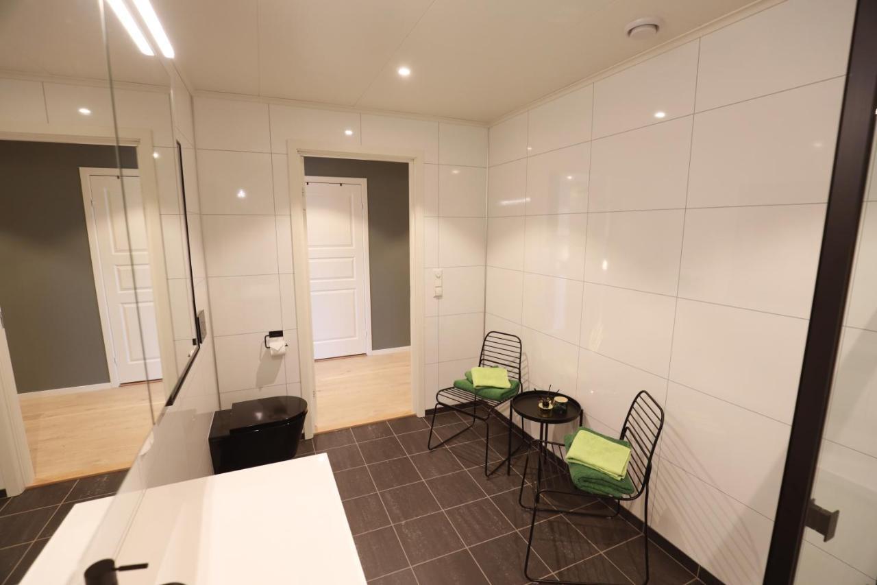 Modern Apartment With Seaview Hammarvika Esterno foto